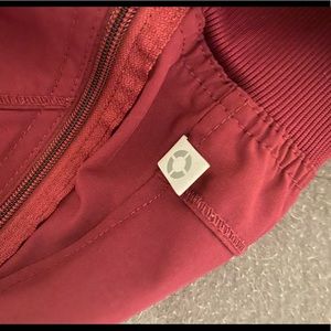 Burgundy scrub bottoms